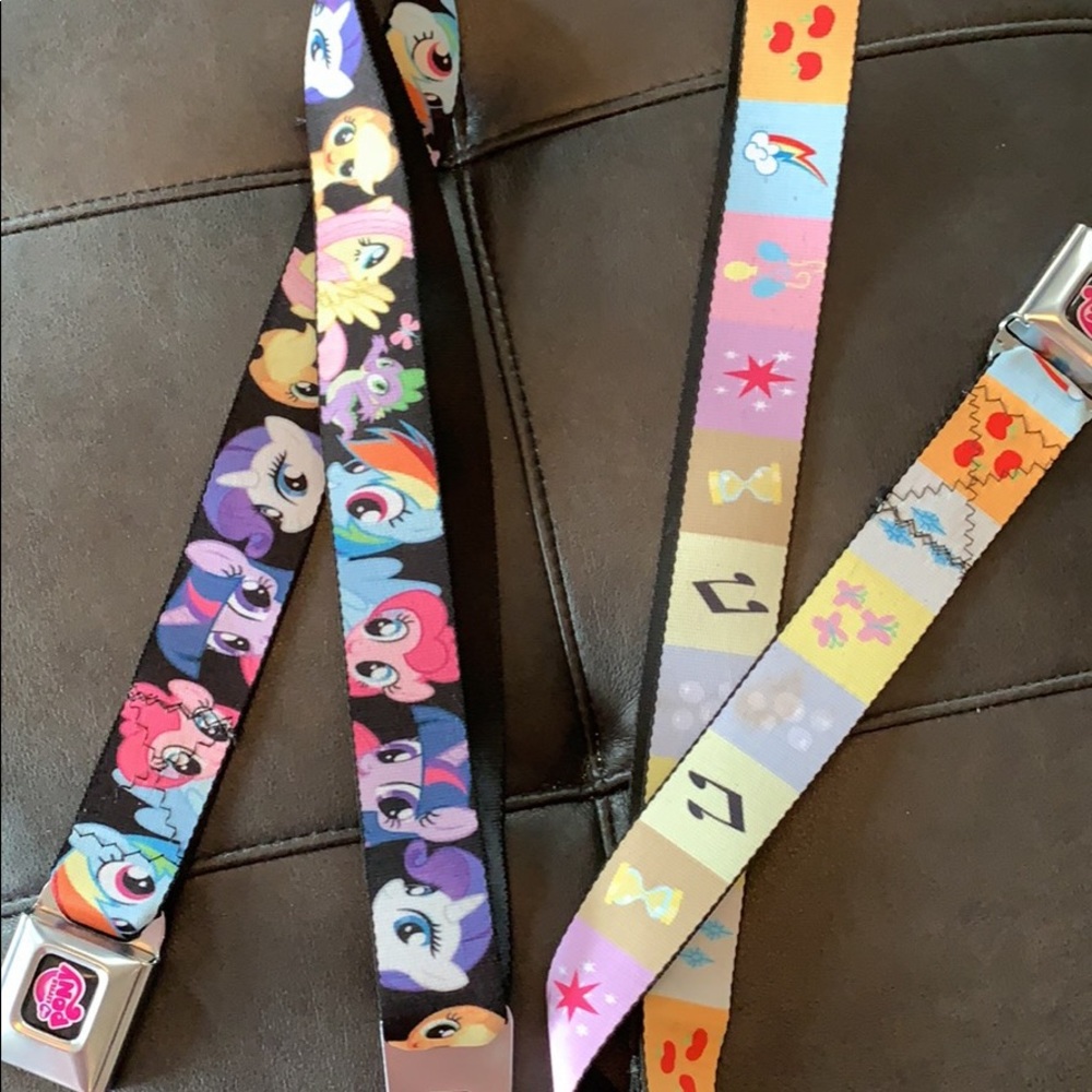 MY LITTLE PONY BELTS!!!!!